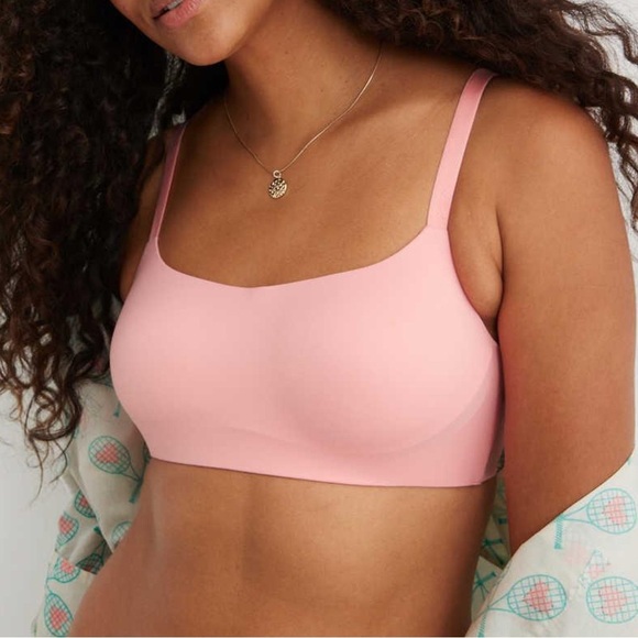 aerie Other - 3/$30 Aerie Smoothez Wireless Bra-ish Bralette In Shell Pink Size XL